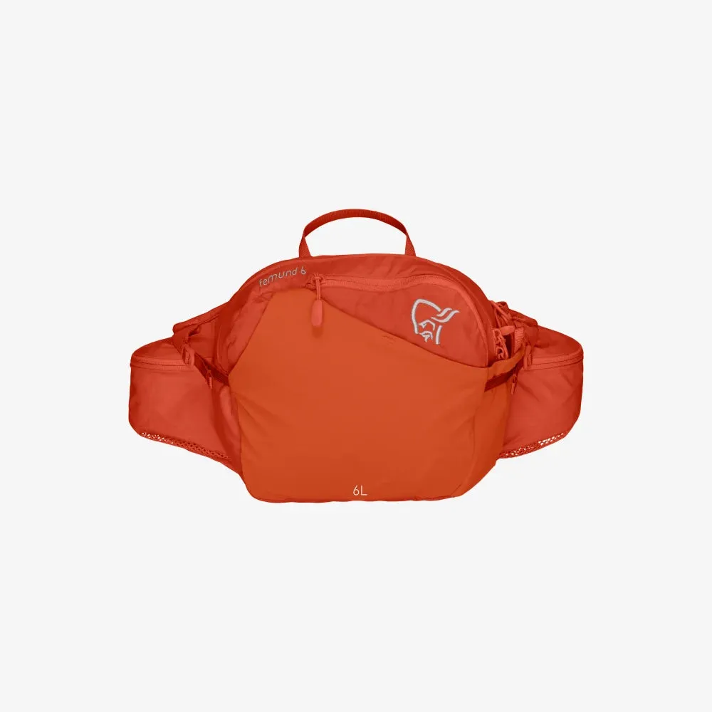 Norrona Femund 6L Hip Pack - Pureed Pumpkin - AW24