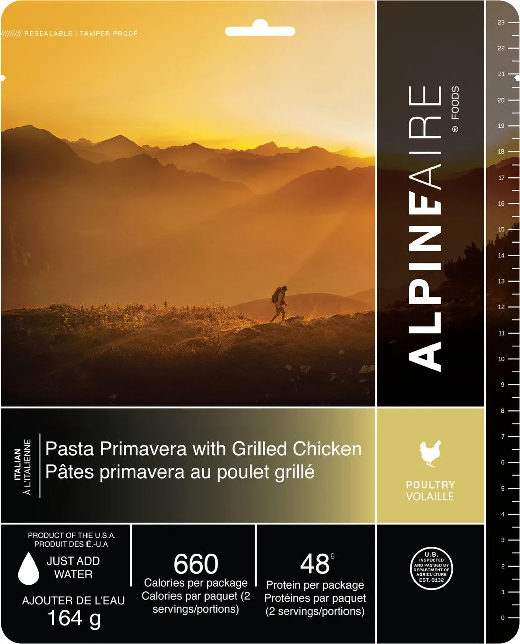 Pasta Primavera with Grilled Chicken