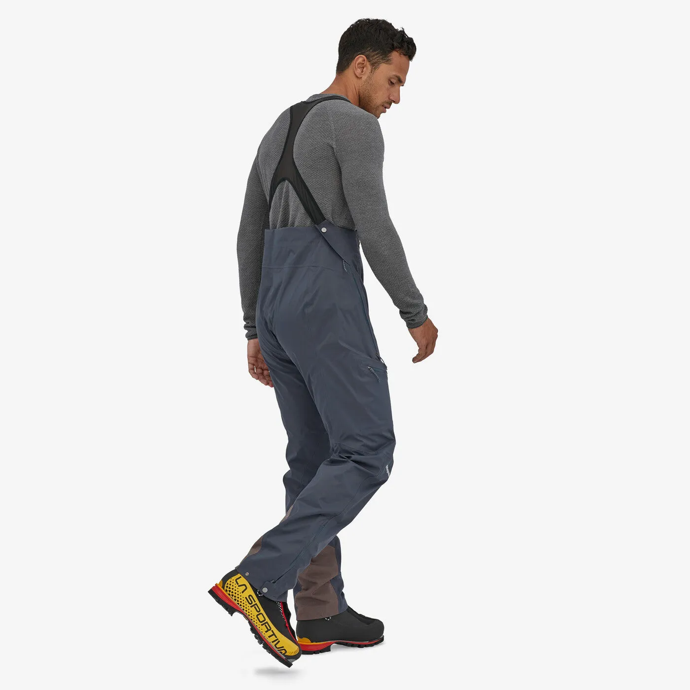 Patagonia - M's Dual Aspect Bibs - Smolder Blue