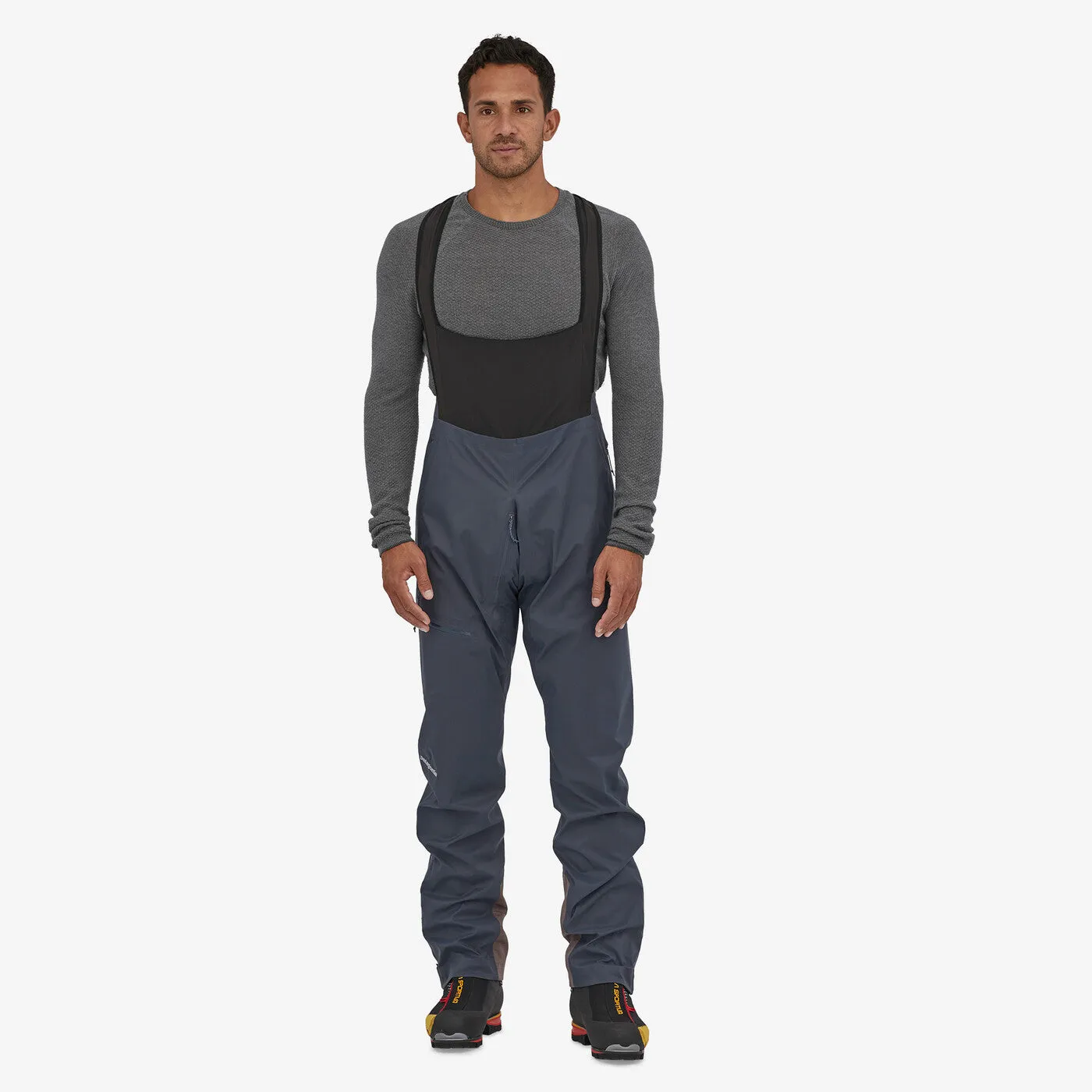 Patagonia - M's Dual Aspect Bibs - Smolder Blue