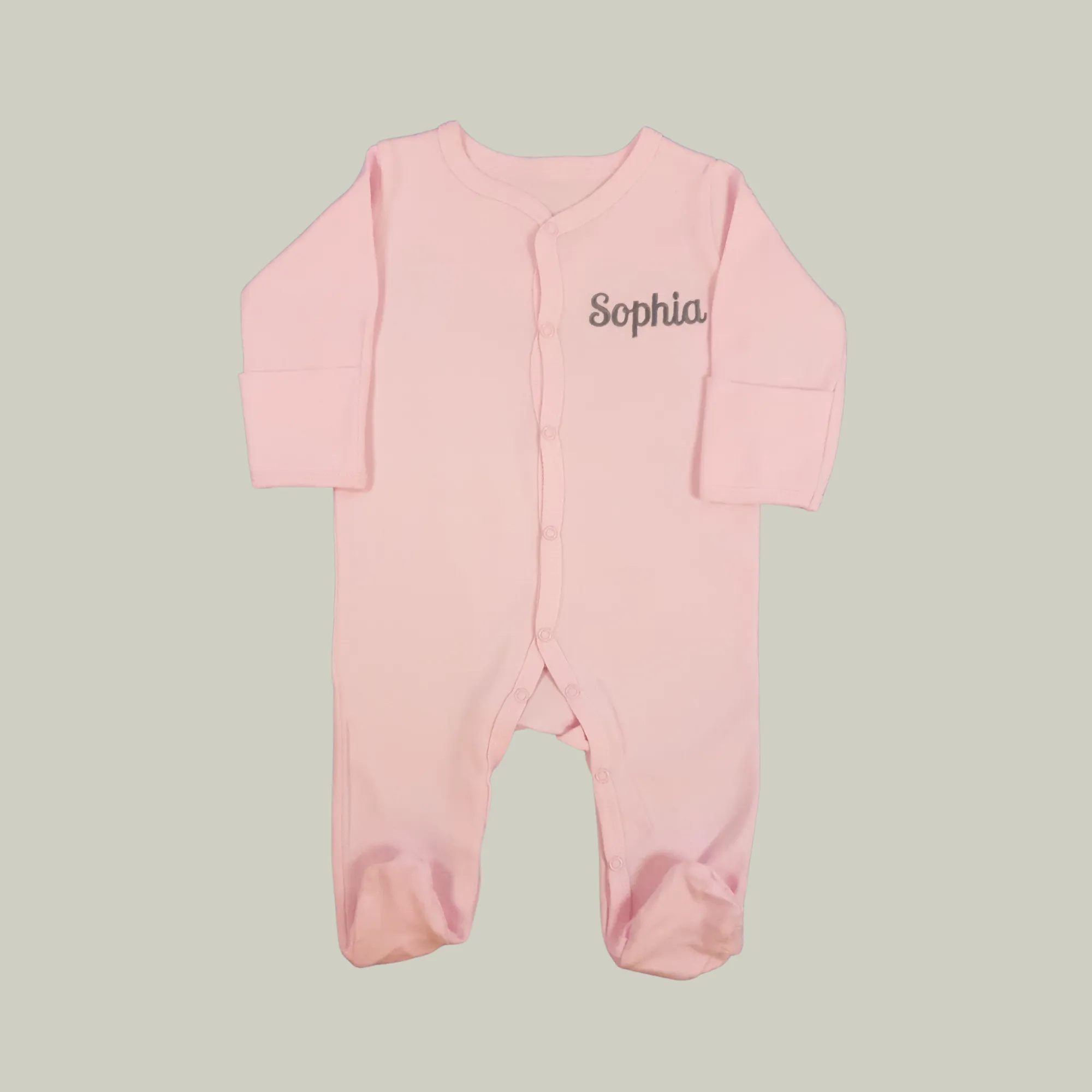 Personalised Medium Baby Keepsake Box Gift Hamper - Welcome To The World - Pink