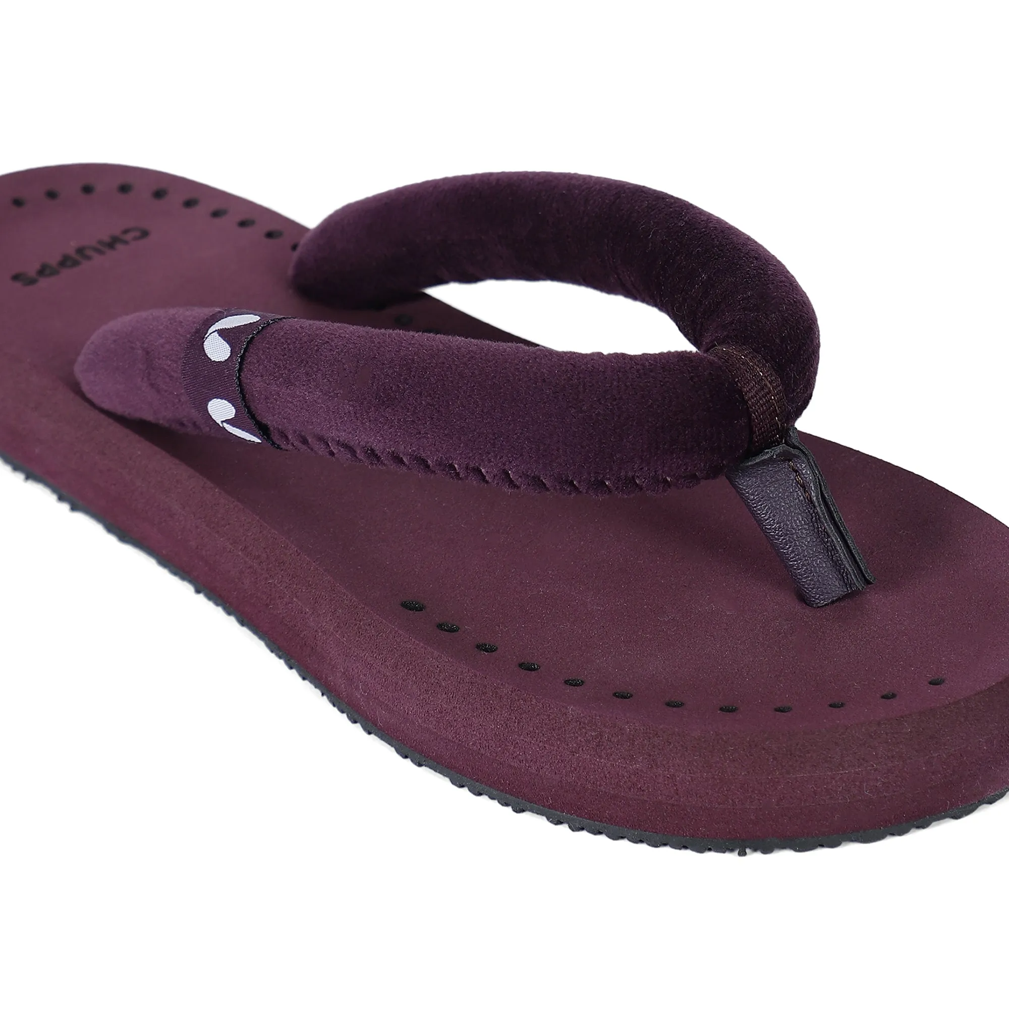 Plush Purple V-Straps