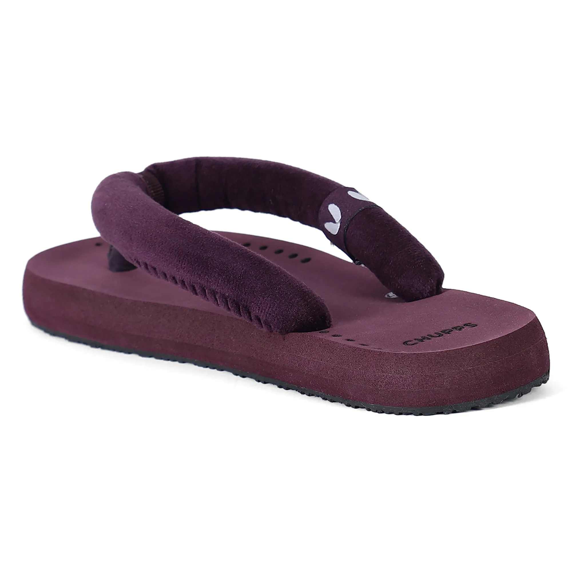 Plush Purple V-Straps