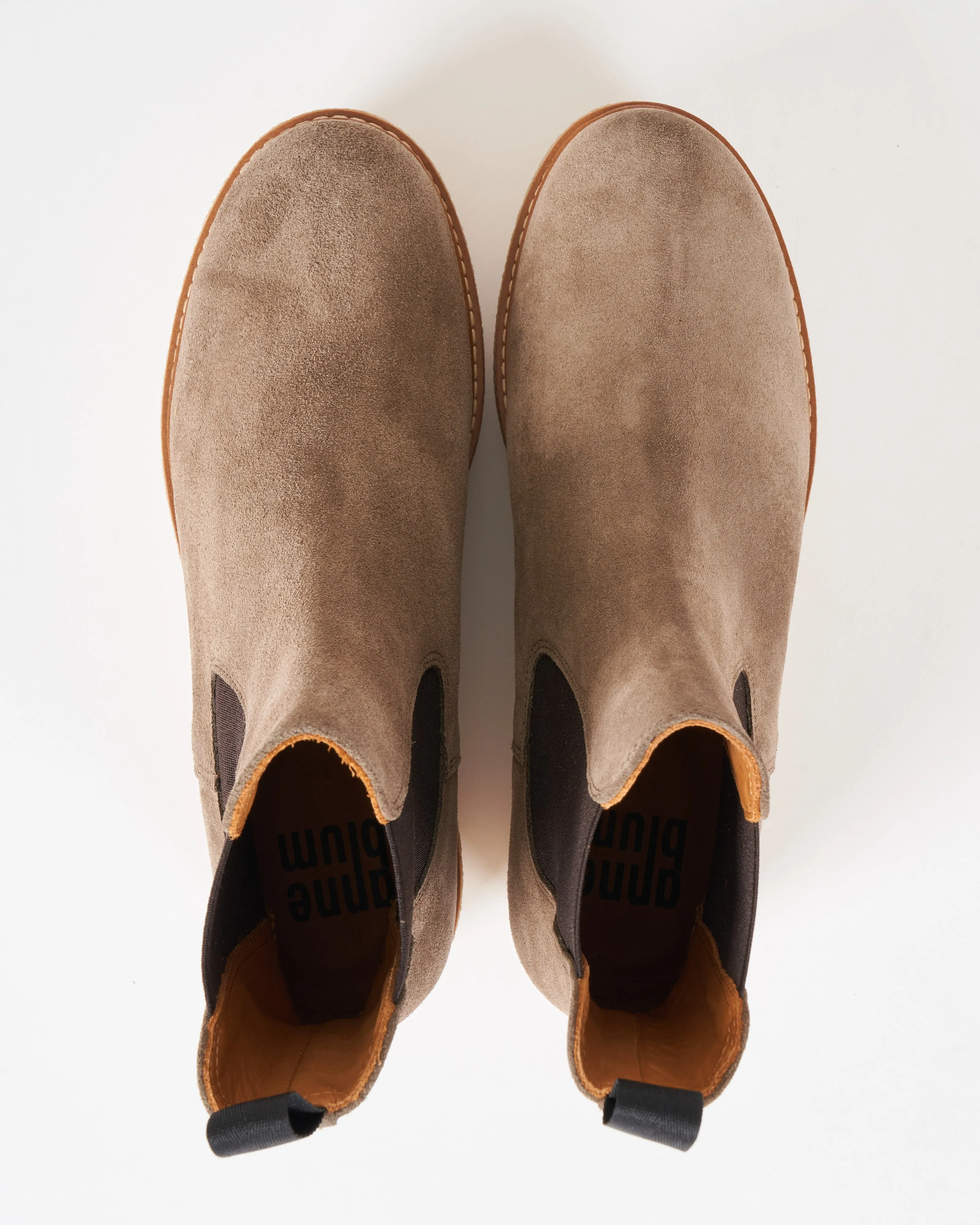 pooky boot - taupe suede