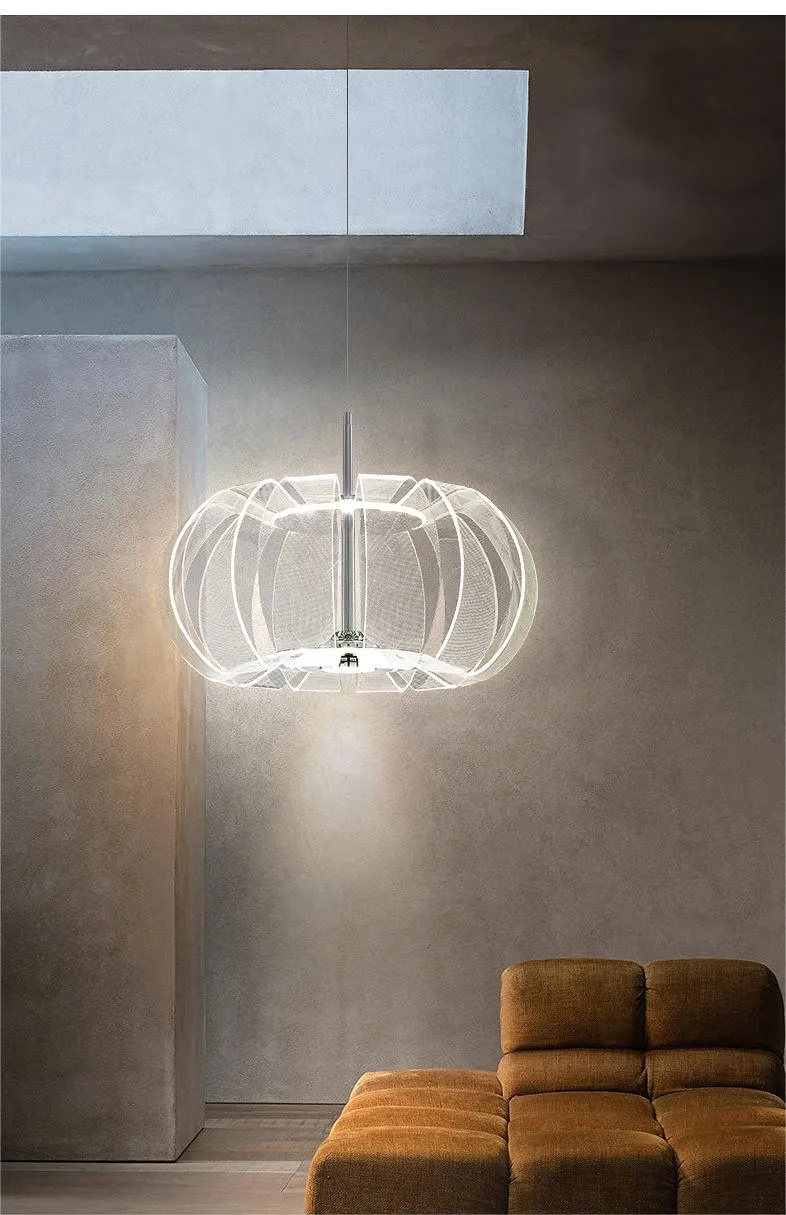 Pumpkin Hollow-out Pendant Light