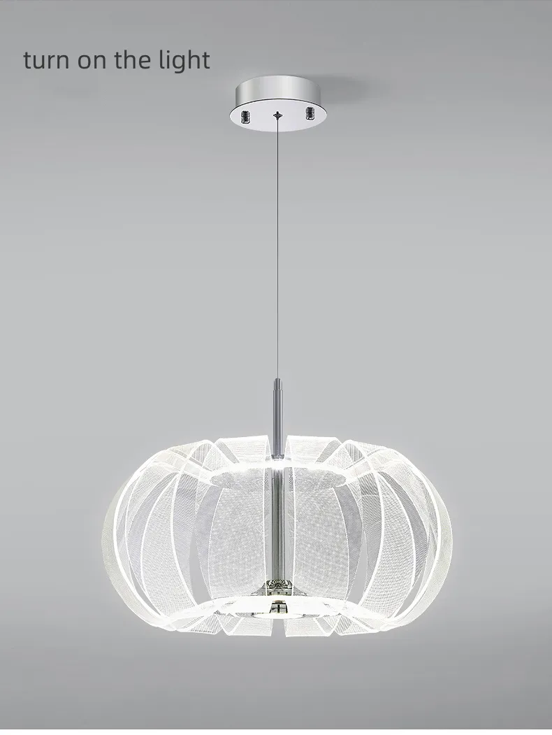 Pumpkin Hollow-out Pendant Light