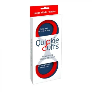 QUICKIE CUFFS RED LARGE