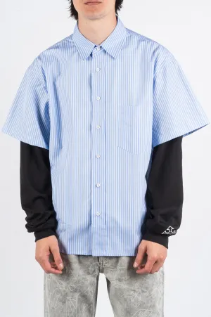 RASSVET THE LITERAL SWEATSHIRT BLUE BLACK