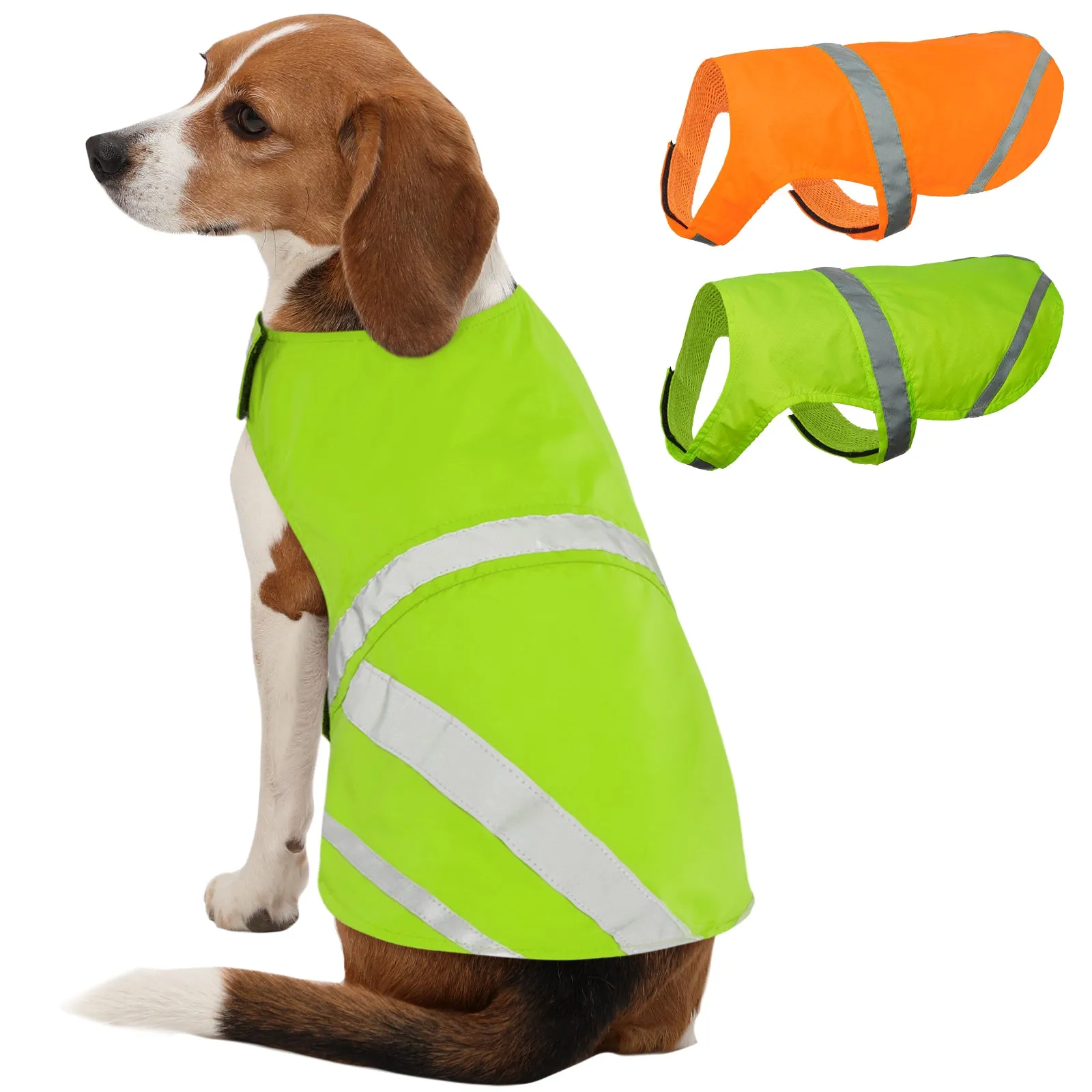 Reflective Dog Vest, High Visibility Dog Safety Vest