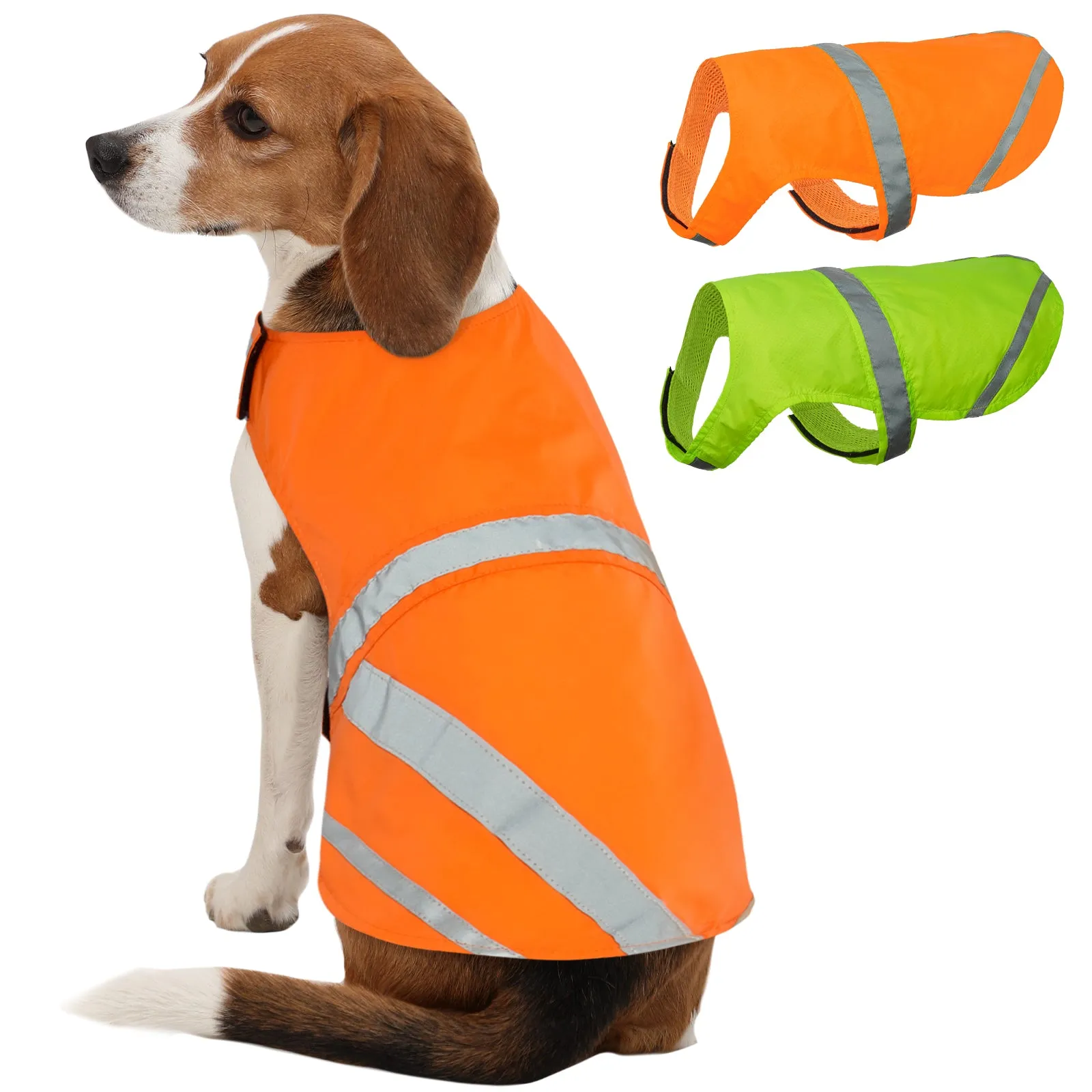 Reflective Dog Vest, High Visibility Dog Safety Vest