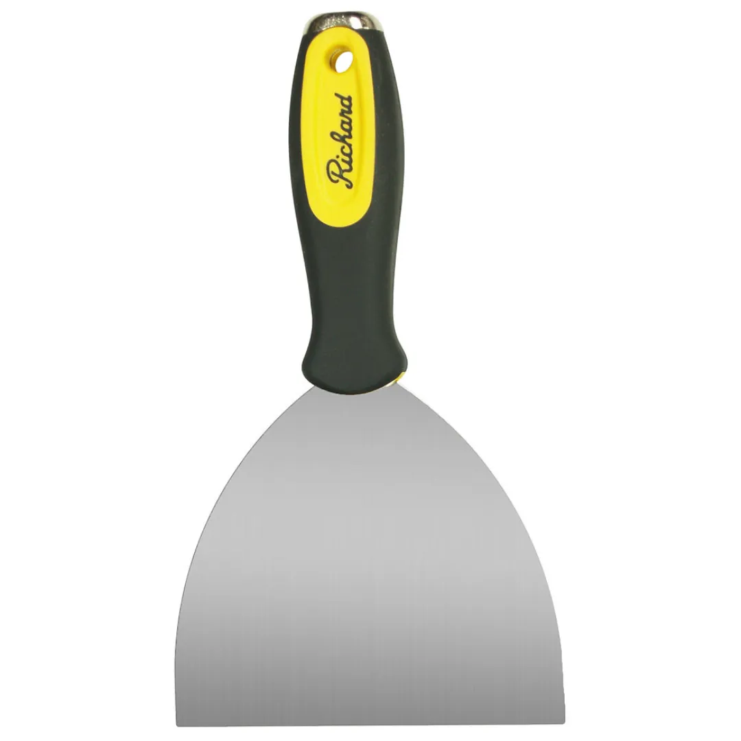 Richard Flexible Carbon Steel Blade, Ergo-Grip Taping Knife with Steel Head