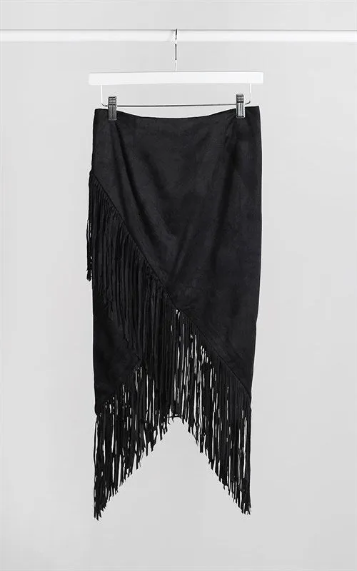 RIVERBEND FRINGE SKIRT