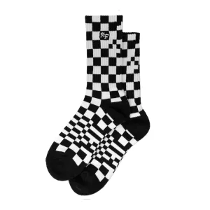 RokFit Checker Crew Sock