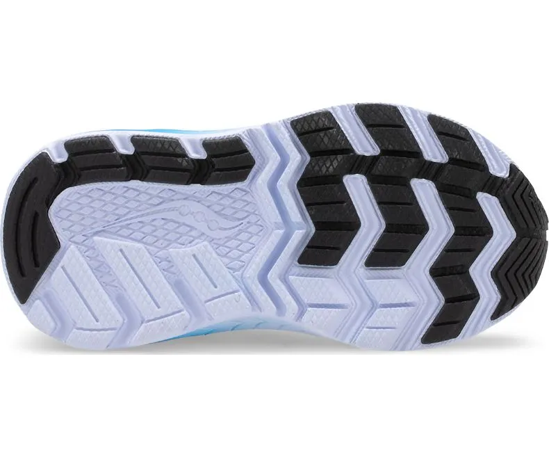 Saucony Grey/Blue/Black Ride 10 Baby/Toddler Sneaker
