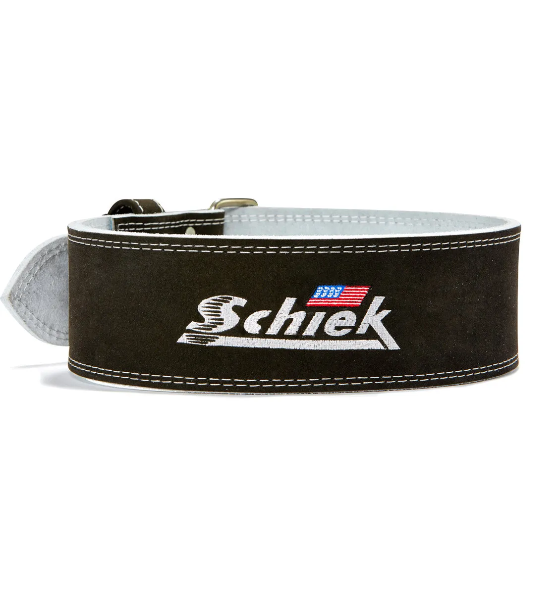 Schiek Competition Power Weight Lifting Belt - 9mm - Black - Single Prong Buckle