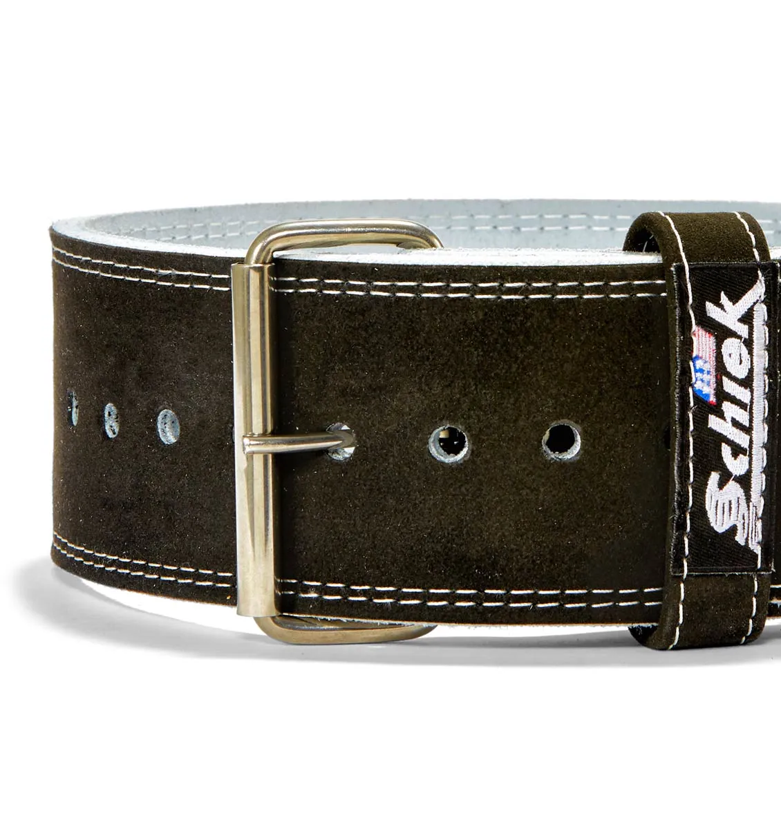 Schiek Competition Power Weight Lifting Belt - 9mm - Black - Single Prong Buckle