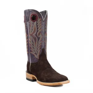 Shane (Rubber Sole) - Square Toe - Chocolate