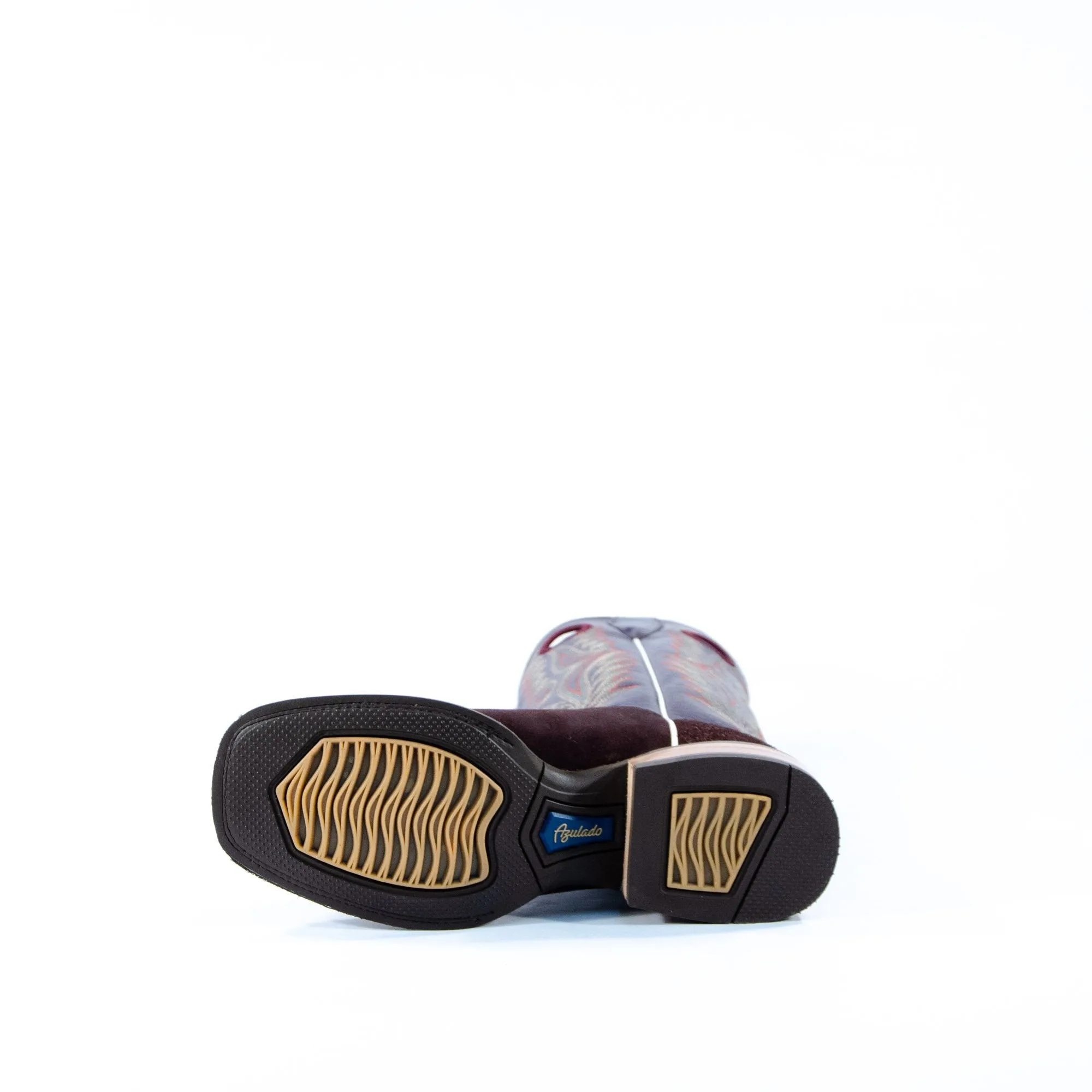 Shane (Rubber Sole) - Square Toe - Chocolate