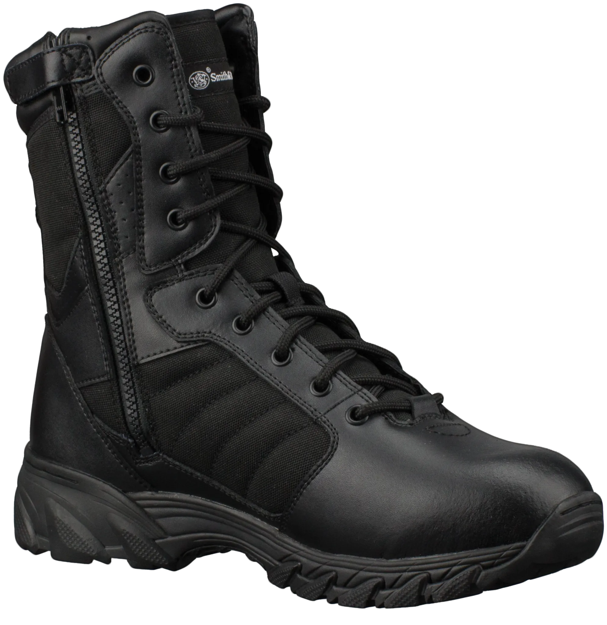 Smith & Wesson® Footwear Breach 2.0 Men's Tactical Side-Zip - 8" Black - Boot