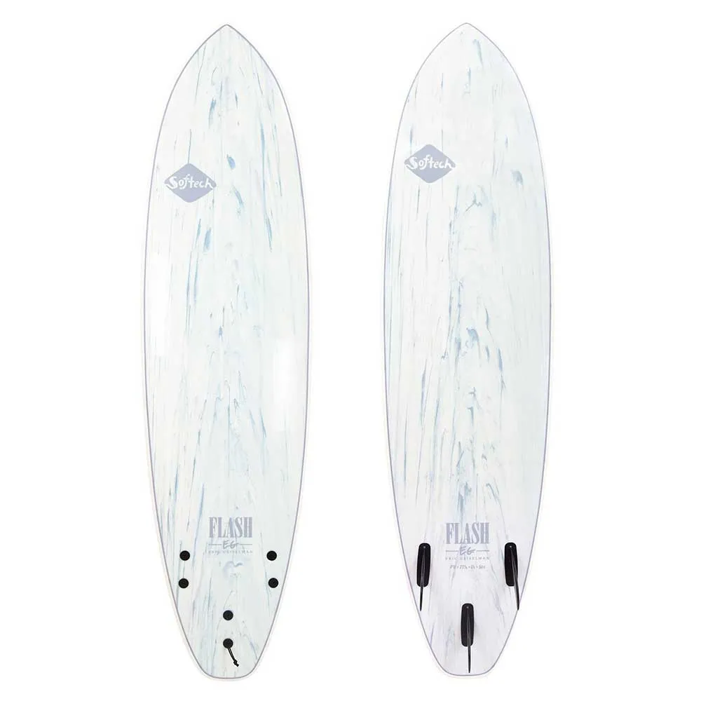 Softtech Flash Eric Geiselman II 6'6 Surfboard - White Marble