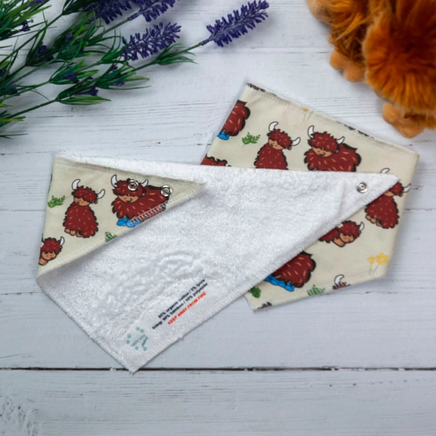 Spring Coos Bandana Bib