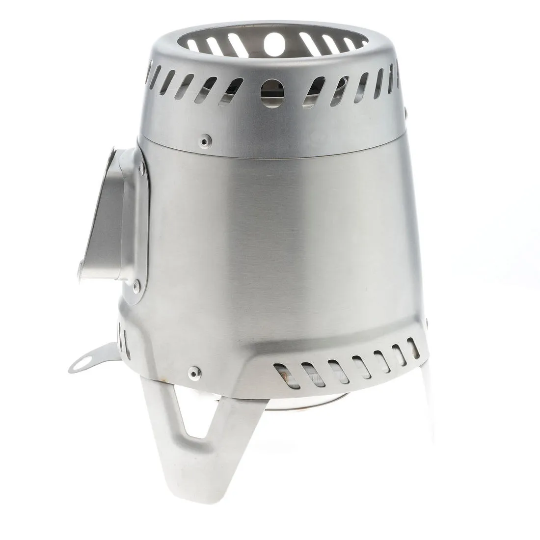 Stainless steel camping stove 500 for camping and bivouacking