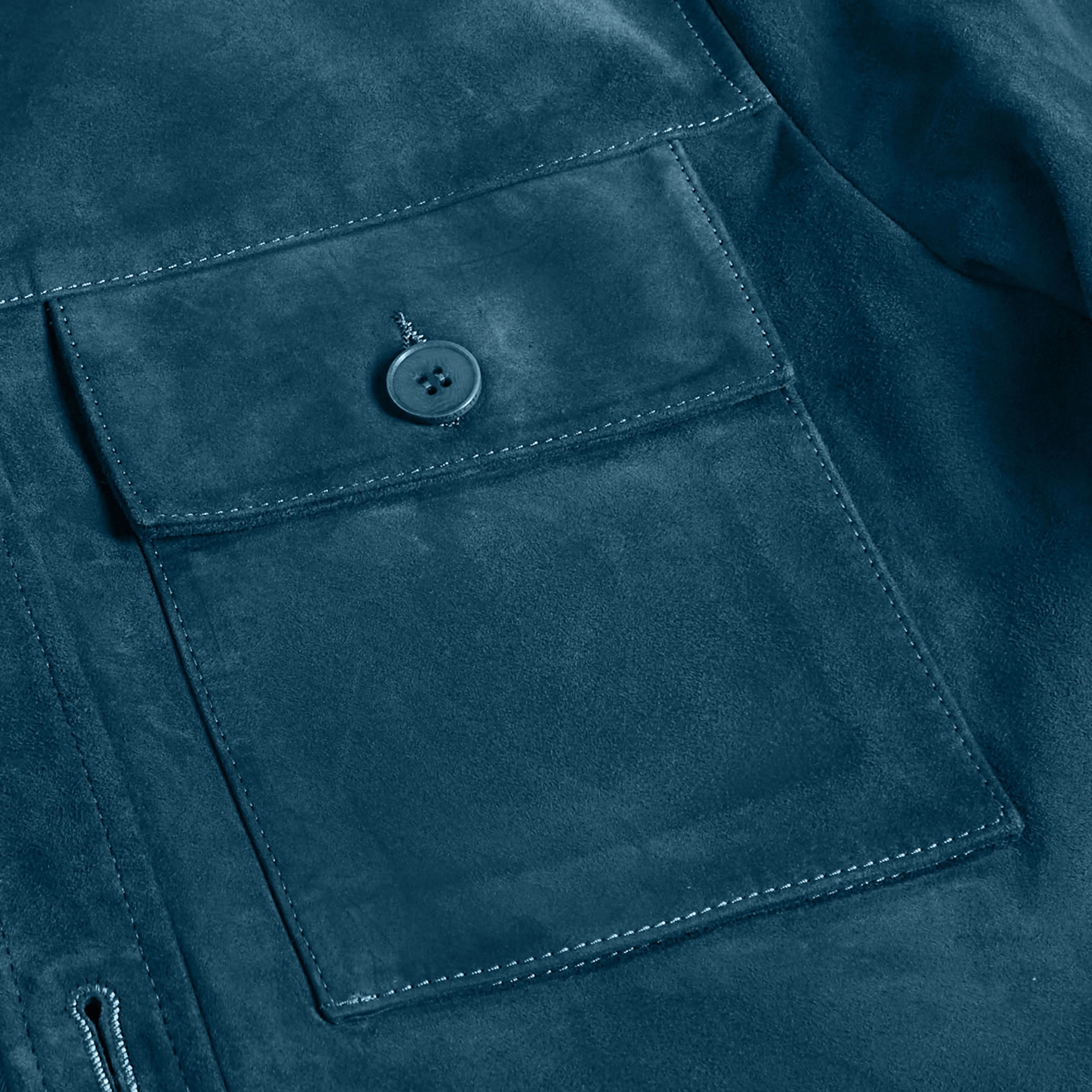 Suede Shirt Jacket
