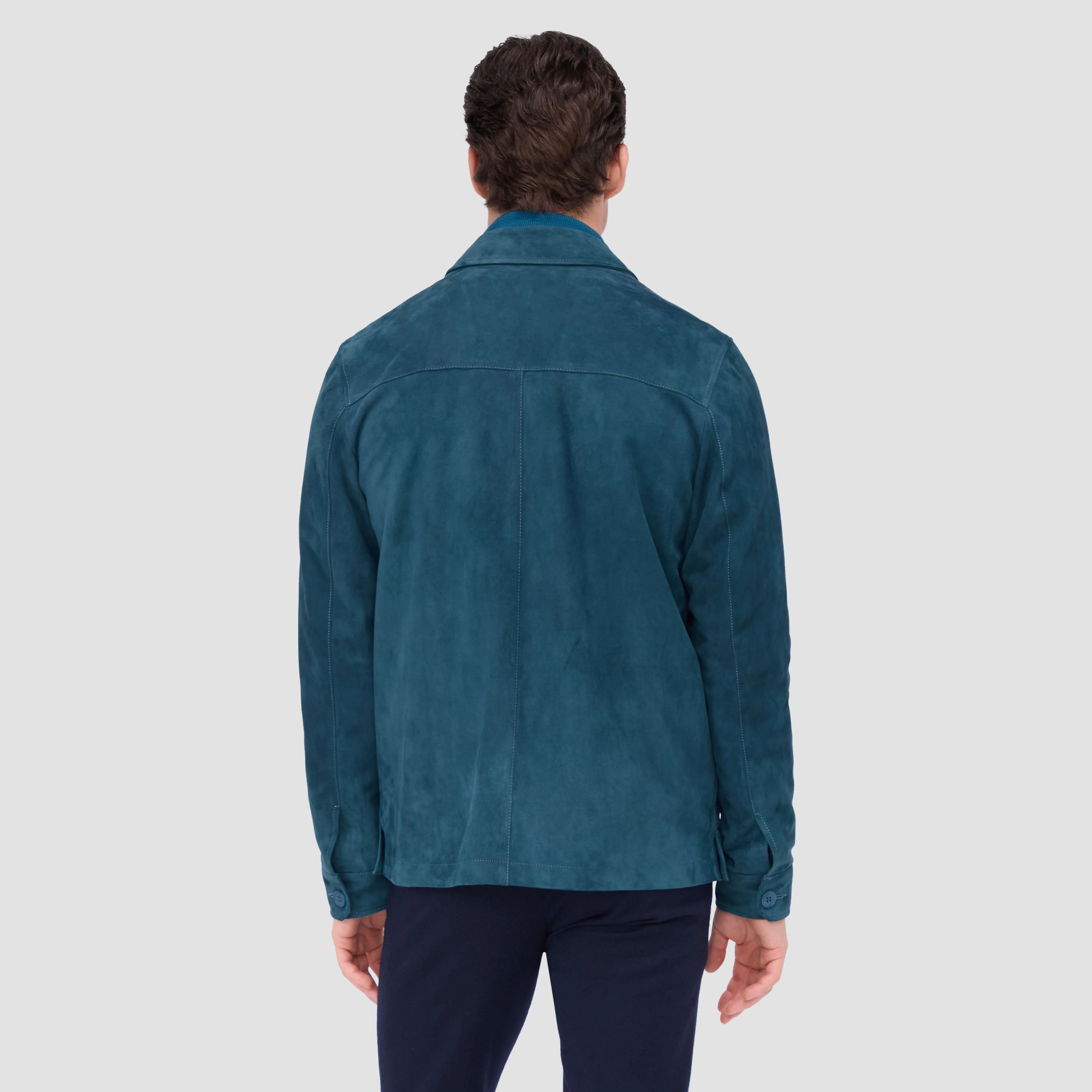 Suede Shirt Jacket