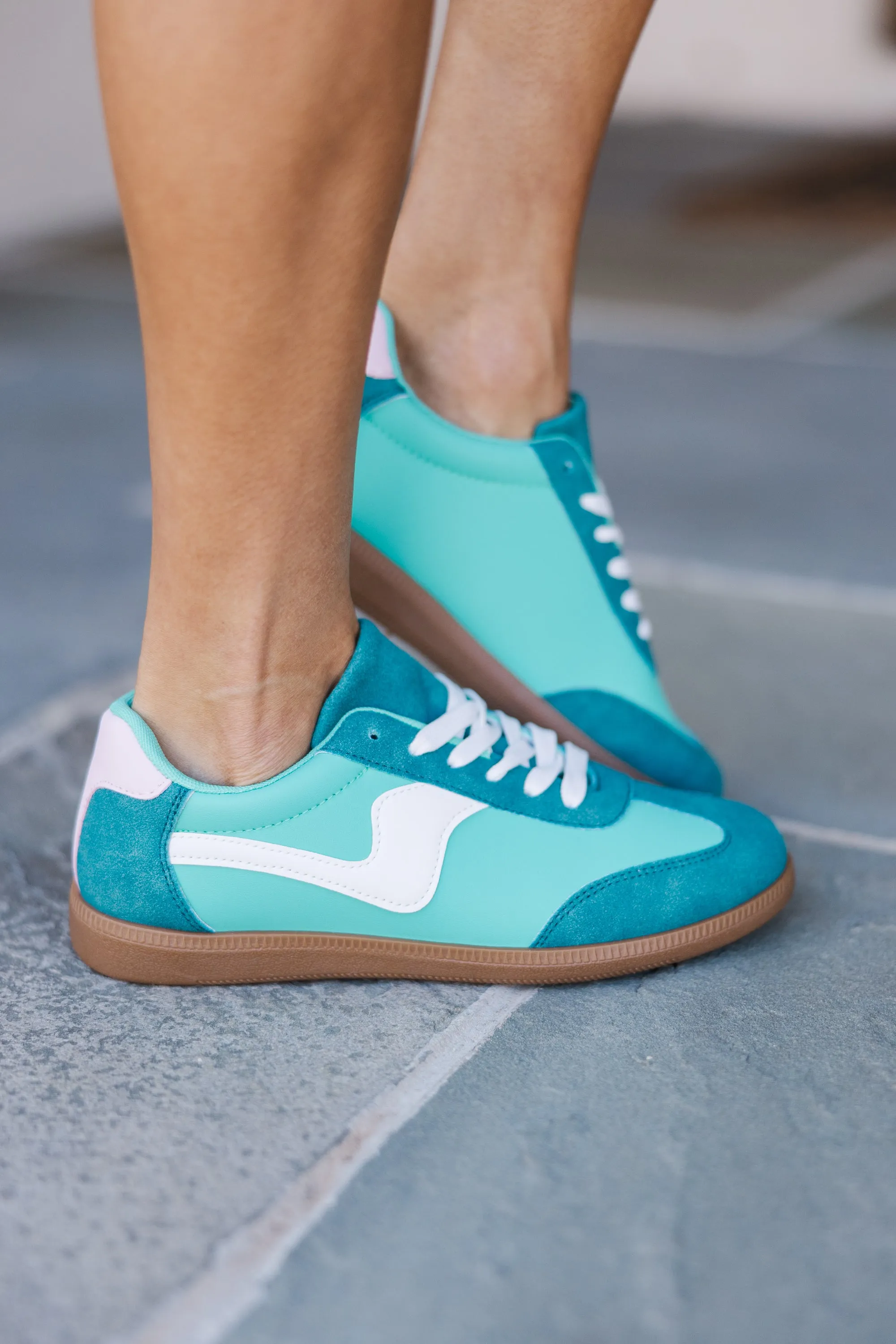 Take A Guess Emerald Sneakers
