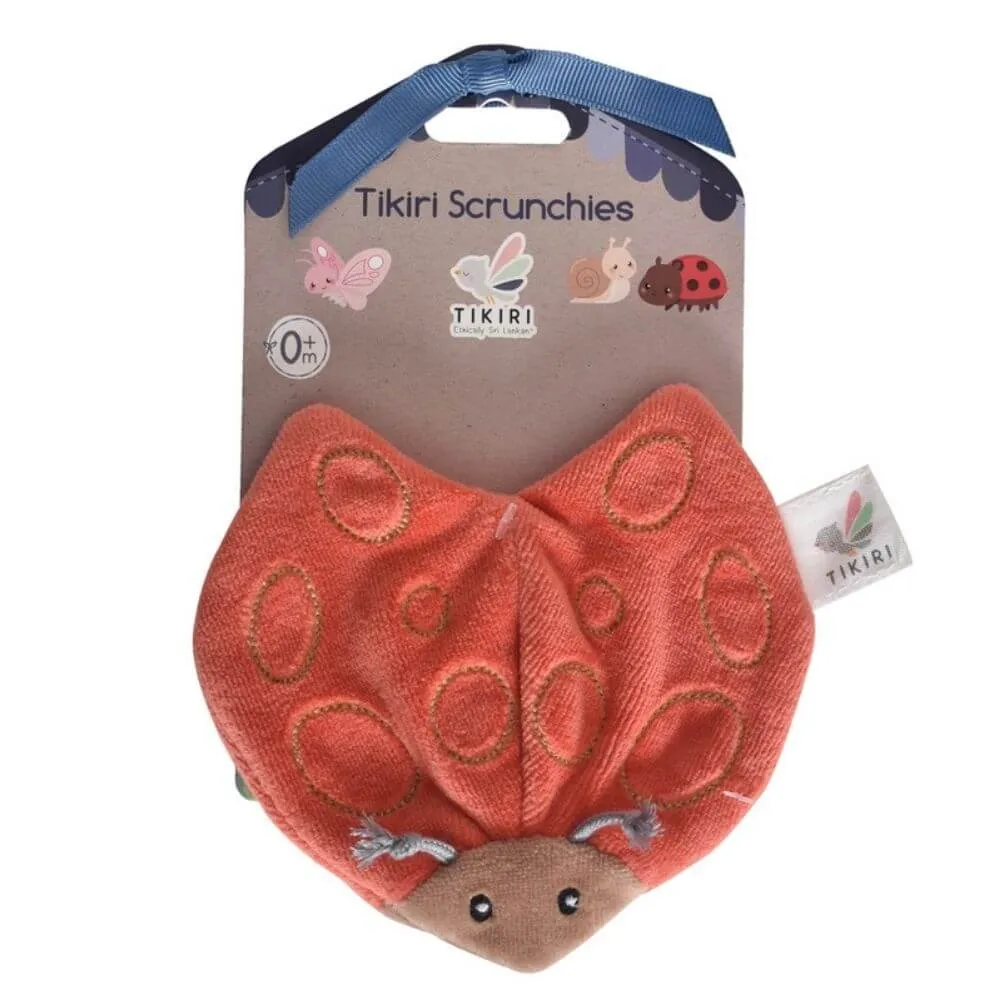 Tikiri Ladybug Scrunchie Toy