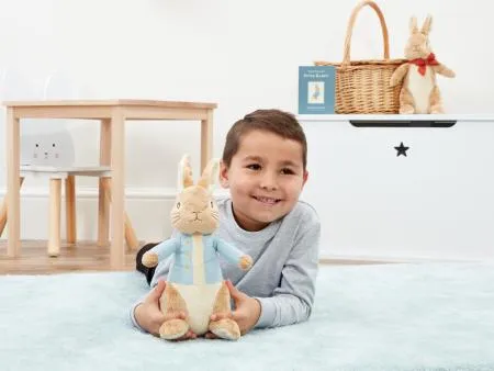 'Time to play Peter!' Peter Rabbit Soft Toy