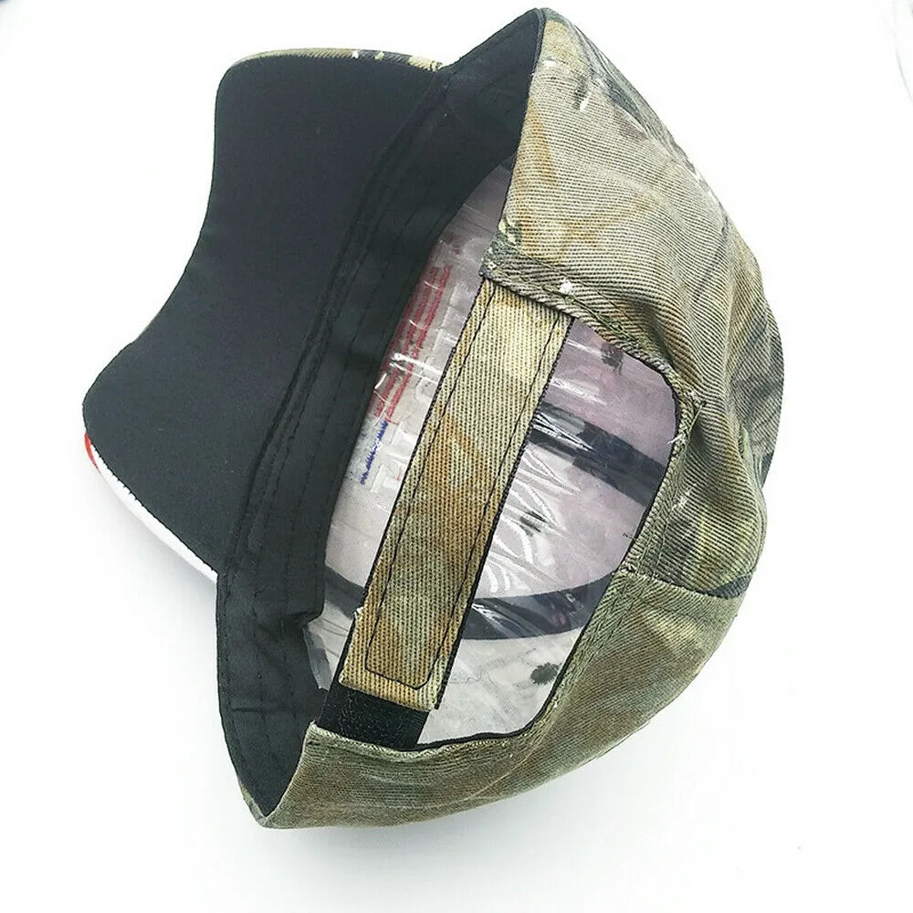 Trump 2020 Hat With Camouflage Embroidered American Flag