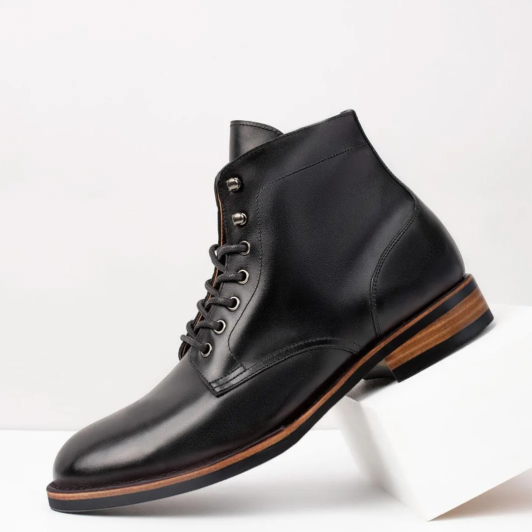 Turon Men's Service Boots - Black Calf