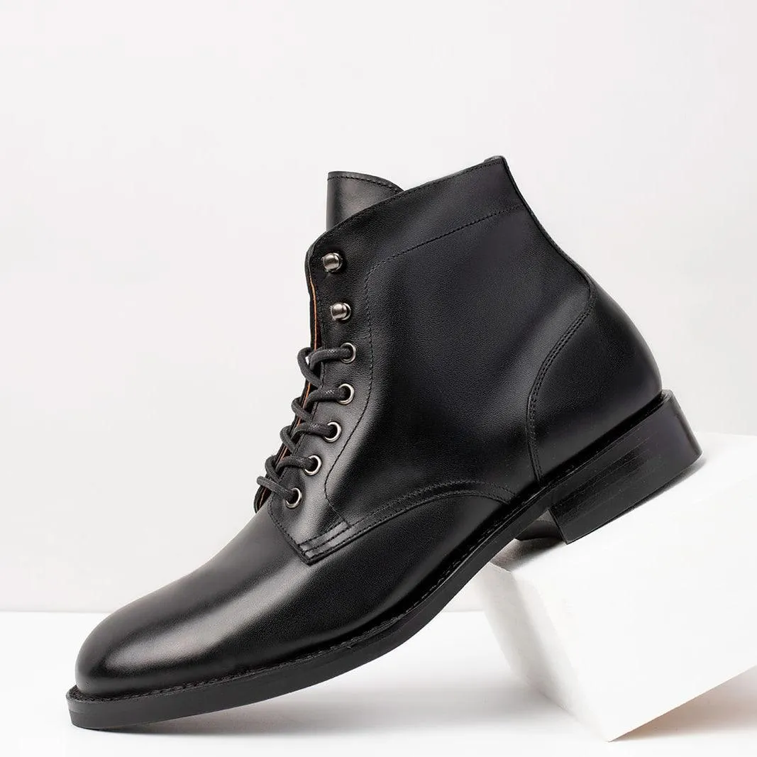 Turon Men's Service Boots - Black Calf