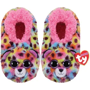 Ty Fashion Slippers Giselle Leopard - Size 36-38