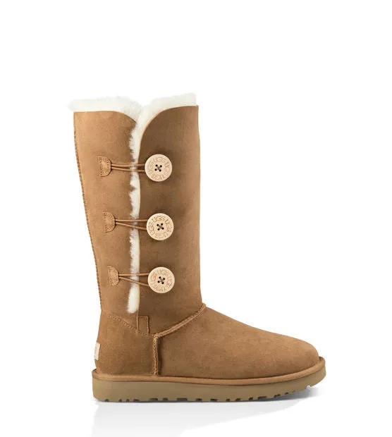 UGG Australia Women's Bailey Button Triplet II | Chestnut