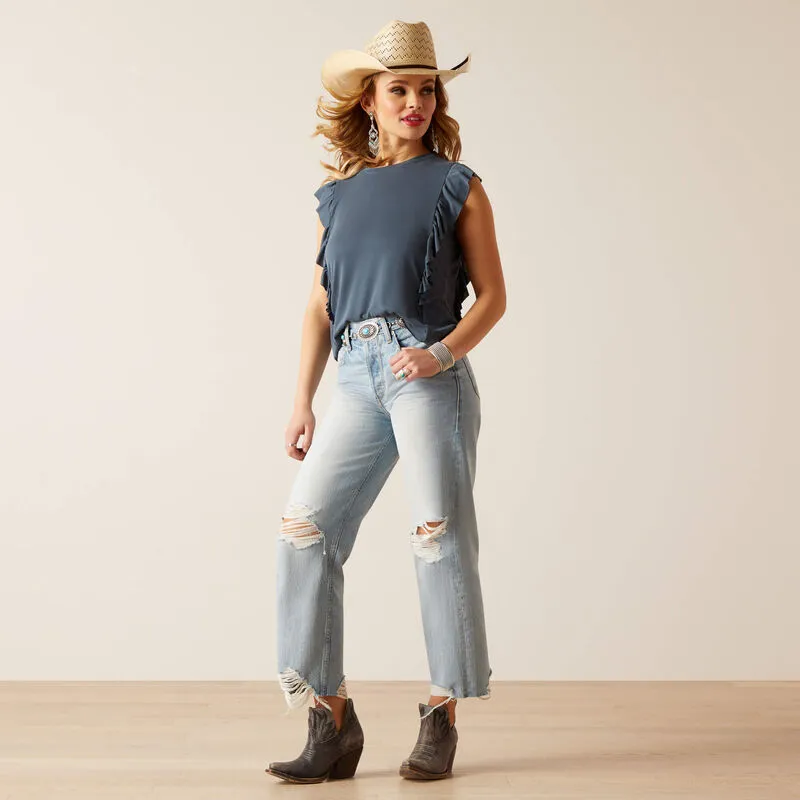 Ultra High Rise Woman's Tomboy Straight Jean | 10045187
