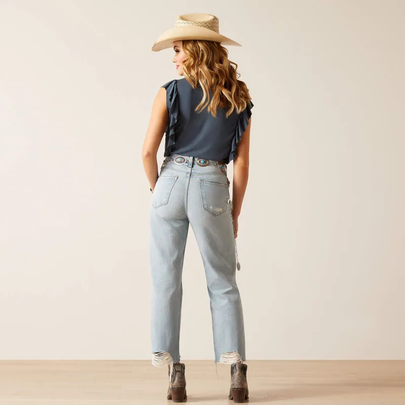 Ultra High Rise Woman's Tomboy Straight Jean | 10045187