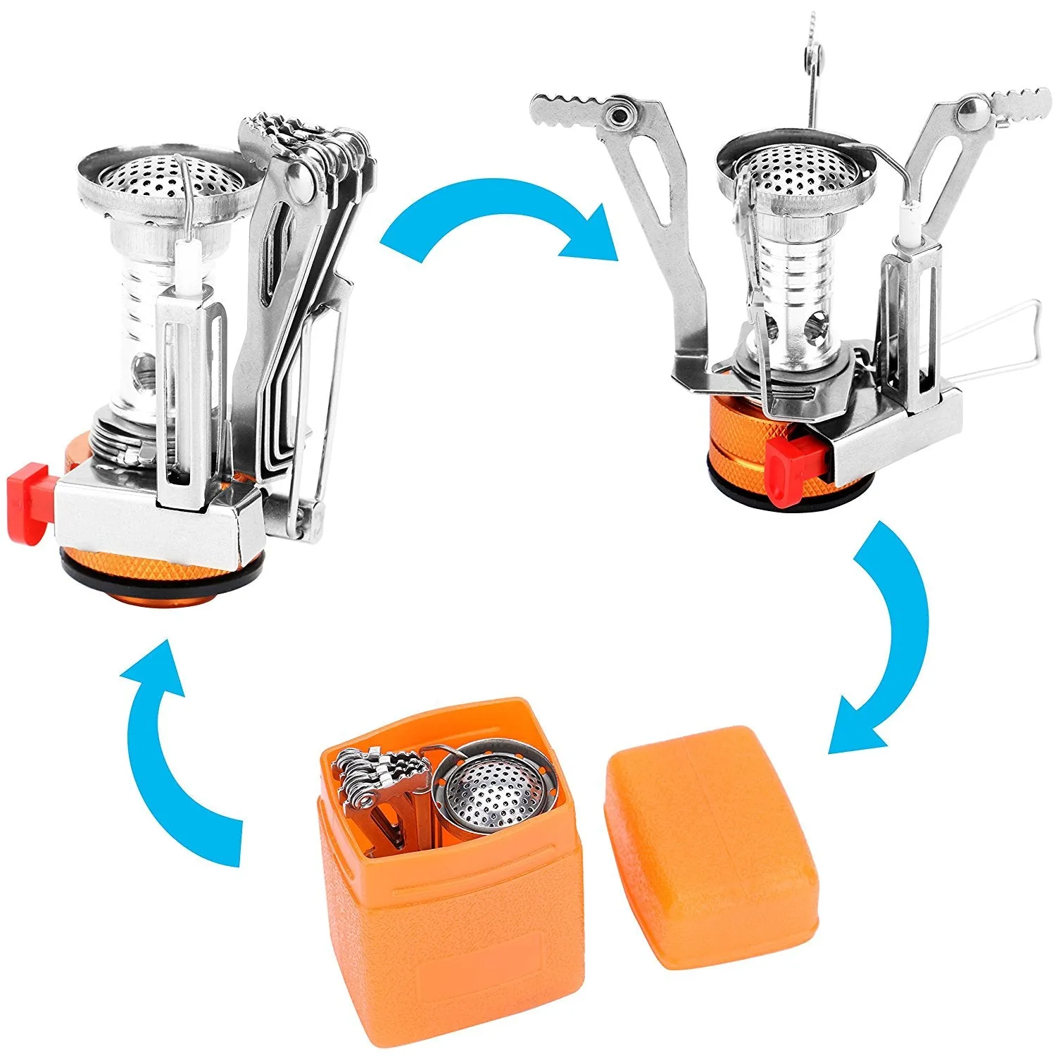 Ultra-light Mini Portable Camping Gas Stove