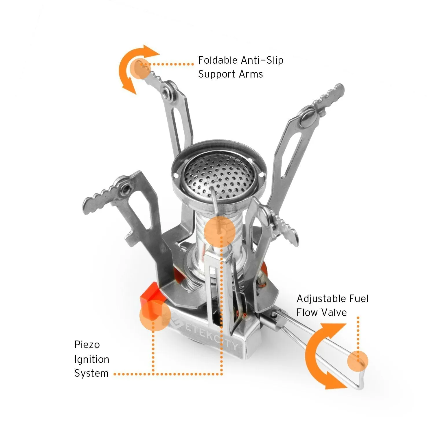 Ultra-light Mini Portable Camping Gas Stove