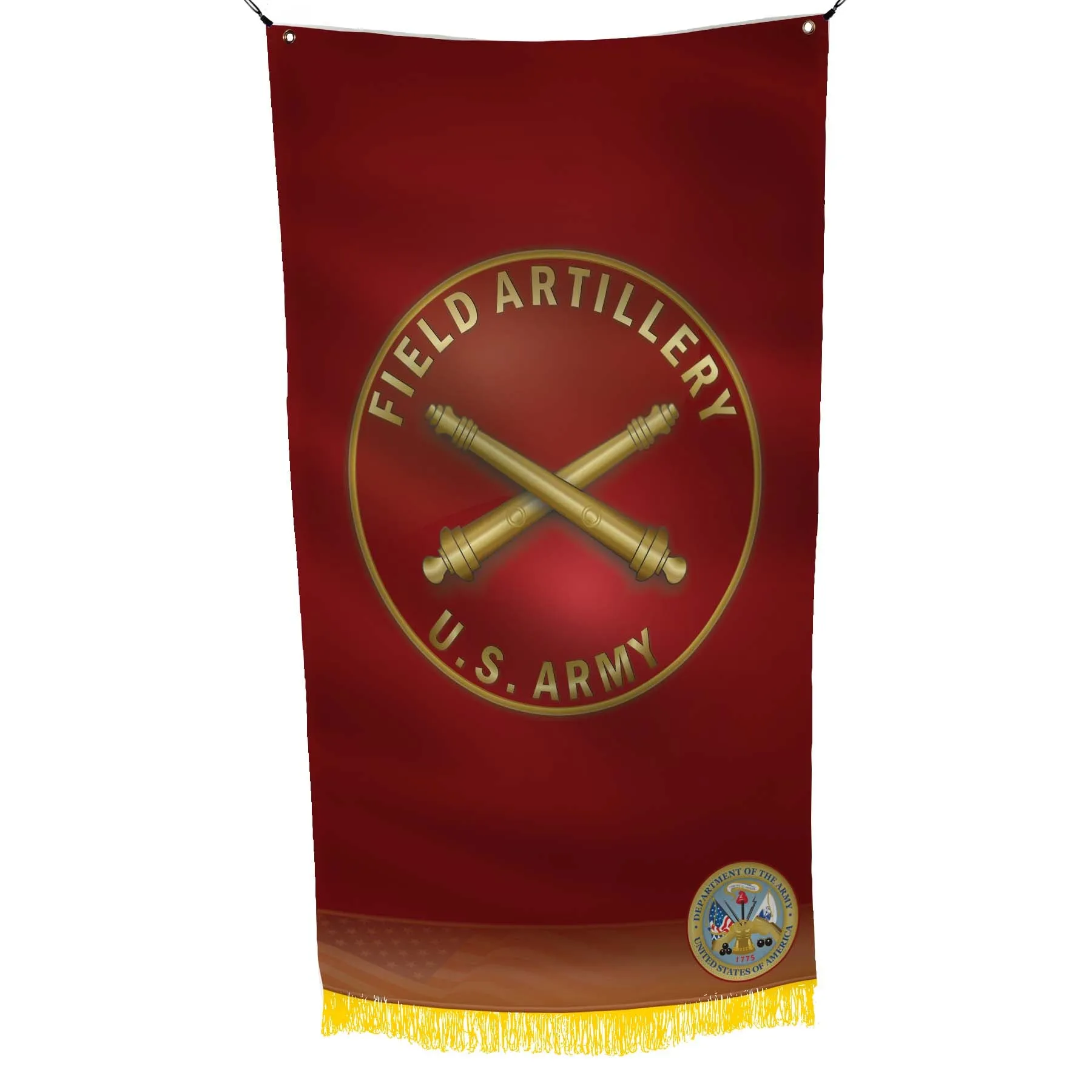 US Army Field Artillery Flag Banner