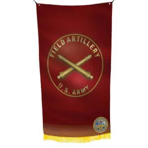 US Army Field Artillery Flag Banner