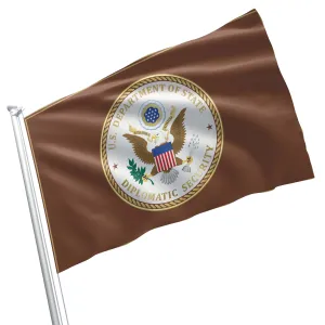 US Department of State Diplomatic Security DSS Flag Banner