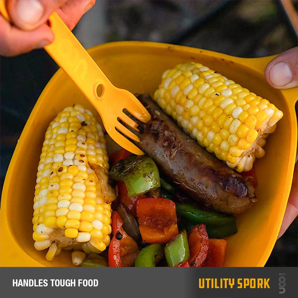 Utility Spork 2-pack w/ Tether