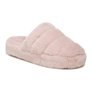 Vionic Women's Cosmina Blush Pink Shearling Slipper