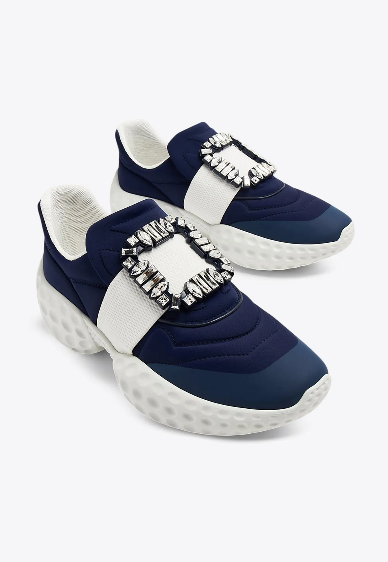 Viv' Run Light Strass Buckle Sneakers