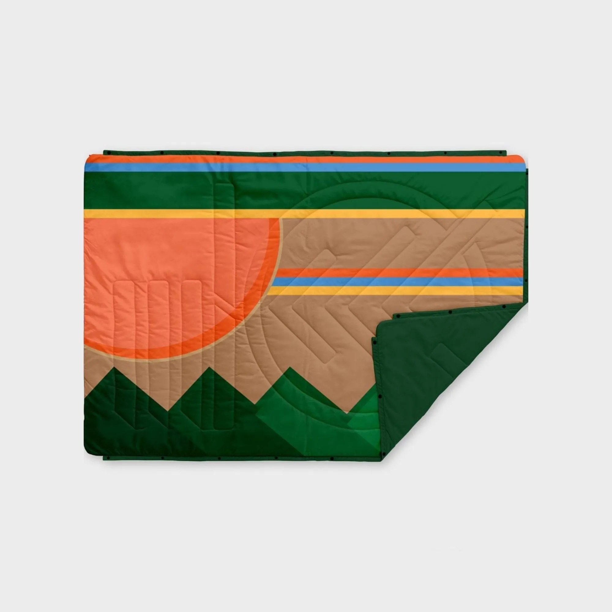 VOITED Recycled Ripstop Outdoor Camping Blanket - Harvest Moon