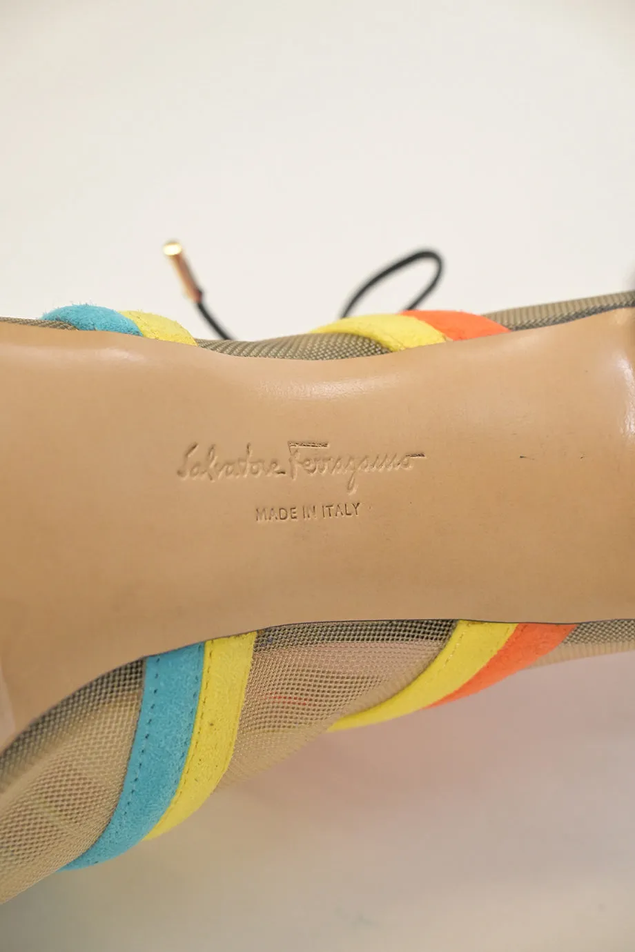 [WS7513] Salvatore Ferragamo | High Heel Booties