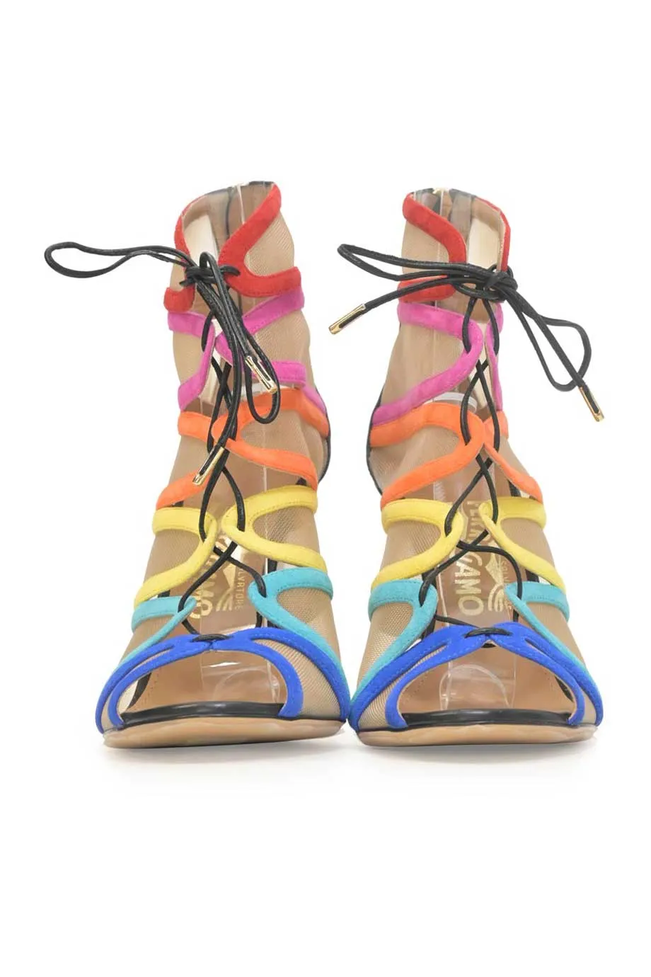 [WS7513] Salvatore Ferragamo | High Heel Booties