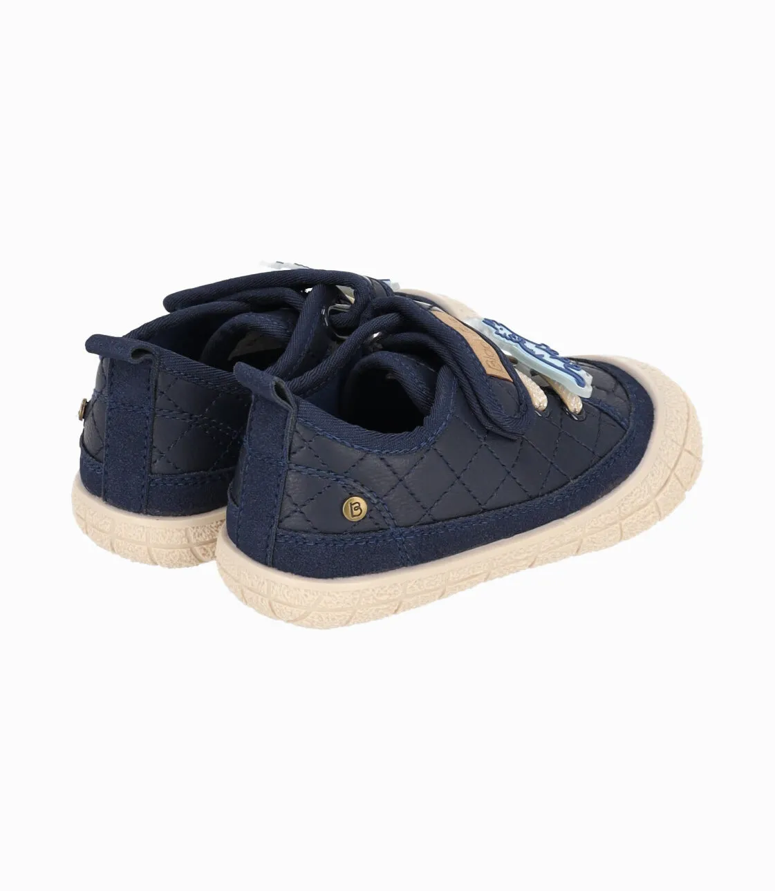Zapatilla bebé niño con dinosaurio